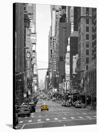 USA, New York, Manhattan, Midtown, 7th Avenue-Alan Copson-Stretched Canvas