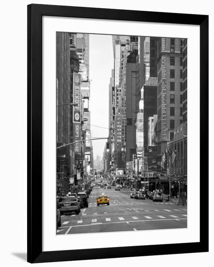 USA, New York, Manhattan, Midtown, 7th Avenue-Alan Copson-Framed Premium Photographic Print