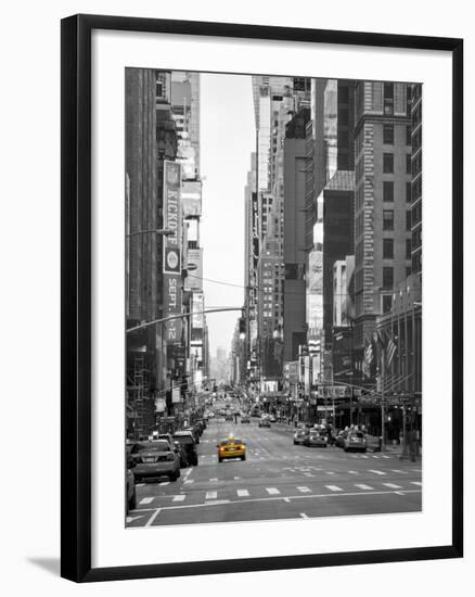 USA, New York, Manhattan, Midtown, 7th Avenue-Alan Copson-Framed Photographic Print