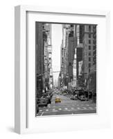 USA, New York, Manhattan, Midtown, 7th Avenue-Alan Copson-Framed Photographic Print