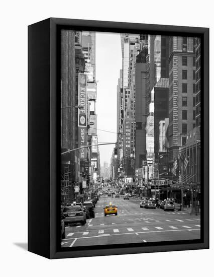 USA, New York, Manhattan, Midtown, 7th Avenue-Alan Copson-Framed Stretched Canvas