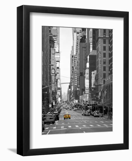 USA, New York, Manhattan, Midtown, 7th Avenue-Alan Copson-Framed Premium Photographic Print