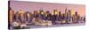 USA, New York, Manhattan, Midtown across the Hudson River-Alan Copson-Stretched Canvas