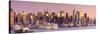 USA, New York, Manhattan, Midtown across the Hudson River-Alan Copson-Stretched Canvas