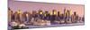 USA, New York, Manhattan, Midtown across the Hudson River-Alan Copson-Mounted Photographic Print