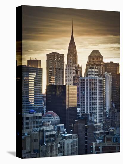 USA, New York, Manhattan, Midtown, Chrysler Building-Alan Copson-Stretched Canvas
