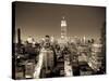 USA, New York, Manhattan, Midtown, Empire State Building-Alan Copson-Stretched Canvas