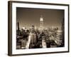 USA, New York, Manhattan, Midtown, Empire State Building-Alan Copson-Framed Photographic Print