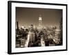 USA, New York, Manhattan, Midtown, Empire State Building-Alan Copson-Framed Photographic Print
