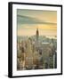 USA, New York, Manhattan, Midtown from Top of the Rock at the Rockefeller Center-Alan Copson-Framed Photographic Print