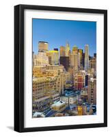 USA, New York, Manhattan, Midtown Skyline and Chrysler Building-Alan Copson-Framed Photographic Print