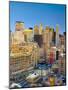 USA, New York, Manhattan, Midtown Skyline and Chrysler Building-Alan Copson-Mounted Photographic Print