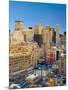 USA, New York, Manhattan, Midtown Skyline and Chrysler Building-Alan Copson-Mounted Photographic Print