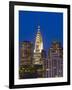 USA, New York, Manhattan, Midtown Skyline and Chrysler Building-Alan Copson-Framed Photographic Print