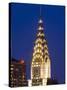 USA, New York, Manhattan, Midtown Skyline and Chrysler Building-Alan Copson-Stretched Canvas