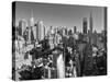 USA, New York, Manhattan, Midtown Skyline Including Empire State Building-Alan Copson-Stretched Canvas