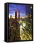 USA, New York, Manhattan, Midtown Skyline Including Empire State Building-Alan Copson-Framed Stretched Canvas