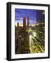 USA, New York, Manhattan, Midtown Skyline Including Empire State Building-Alan Copson-Framed Photographic Print