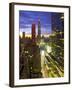 USA, New York, Manhattan, Midtown Skyline Including Empire State Building-Alan Copson-Framed Photographic Print