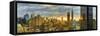 USA, New York, Manhattan, Midtown Skyline Including Empire State Building-Alan Copson-Framed Stretched Canvas