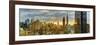 USA, New York, Manhattan, Midtown Skyline Including Empire State Building-Alan Copson-Framed Photographic Print