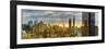 USA, New York, Manhattan, Midtown Skyline Including Empire State Building-Alan Copson-Framed Photographic Print