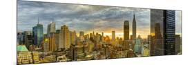 USA, New York, Manhattan, Midtown Skyline Including Empire State Building-Alan Copson-Mounted Photographic Print