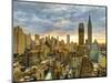 USA, New York, Manhattan, Midtown Skyline Including Empire State Building-Alan Copson-Mounted Photographic Print