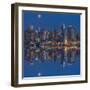 USA, New York, Manhattan, Midtown Skyline seen from New Jersey-Christian Heeb-Framed Photographic Print