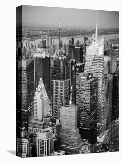 USA, New York, Manhattan, Midtown Skyline-Alan Copson-Stretched Canvas