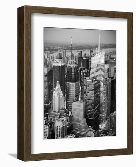 USA, New York, Manhattan, Midtown Skyline-Alan Copson-Framed Photographic Print