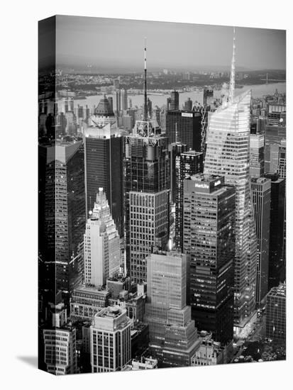 USA, New York, Manhattan, Midtown Skyline-Alan Copson-Stretched Canvas