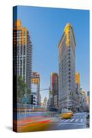 Usa, New York, Manhattan, Midtown, the Flatiron Building-Alan Copson-Stretched Canvas