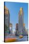 Usa, New York, Manhattan, Midtown, the Flatiron Building-Alan Copson-Stretched Canvas