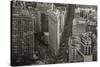 Usa, New York, Manhattan, Midtown, the Flatiron Building-Alan Copson-Stretched Canvas