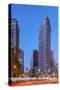 Usa, New York, Manhattan, Midtown, the Flatiron Building-Alan Copson-Stretched Canvas