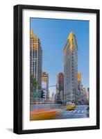 Usa, New York, Manhattan, Midtown, the Flatiron Building-Alan Copson-Framed Photographic Print