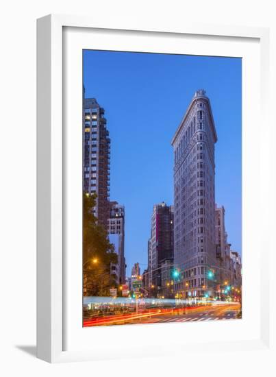 Usa, New York, Manhattan, Midtown, the Flatiron Building-Alan Copson-Framed Photographic Print