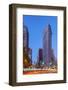 Usa, New York, Manhattan, Midtown, the Flatiron Building-Alan Copson-Framed Photographic Print