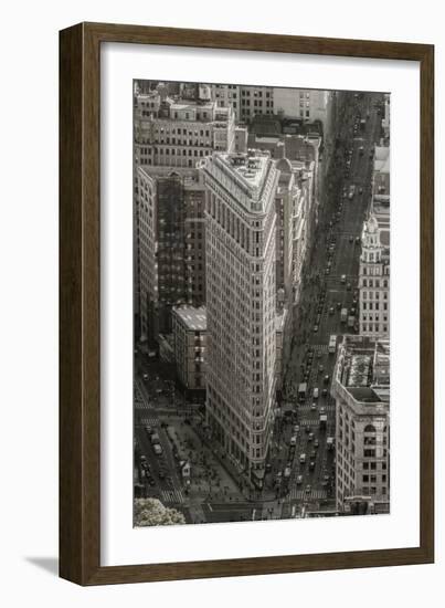 Usa, New York, Manhattan, Midtown, the Flatiron Building-Alan Copson-Framed Photographic Print