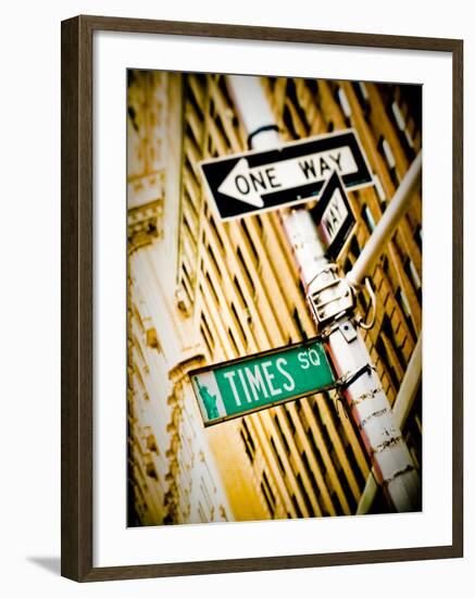 USA, New York, Manhattan, Midtown, Times Square-Alan Copson-Framed Photographic Print