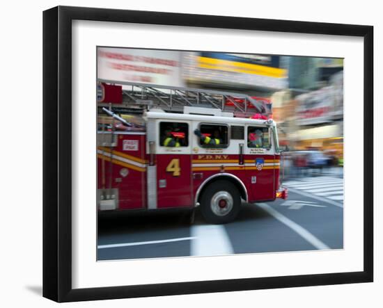 USA, New York, Manhattan, Midtown, Times Square-Alan Copson-Framed Photographic Print