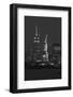USA, New York, Manhattan, Skyline with Statue of Liberty-Christian Heeb-Framed Photographic Print