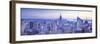 Usa, New York, Manhattan, Top of the Rock Observatory, Midtown Manhattan and Empire State Building-Michele Falzone-Framed Photographic Print