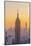 Usa, New York, Midtown and Lower Manhattan, Empire State Building and Freedom Tower-Alan Copson-Mounted Photographic Print