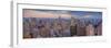 Usa, New York, Midtown and Lower Manhattan, Empire State Building-Alan Copson-Framed Photographic Print