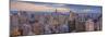 Usa, New York, Midtown and Lower Manhattan, Empire State Building-Alan Copson-Mounted Photographic Print