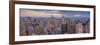 Usa, New York, Midtown and Lower Manhattan, Empire State Building-Alan Copson-Framed Photographic Print