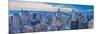 Usa, New York, Midtown and Lower Manhattan, Empire State Building-Alan Copson-Mounted Photographic Print