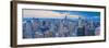 Usa, New York, Midtown and Lower Manhattan, Empire State Building-Alan Copson-Framed Photographic Print